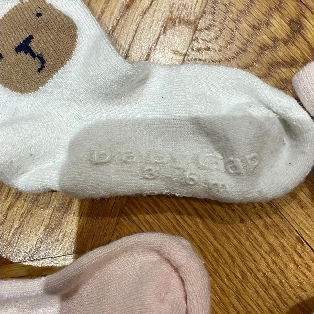 Baby Gap bear shoes 2 pairs